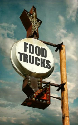 food truck sign